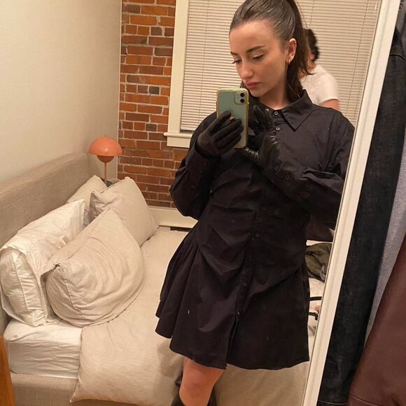 T By ALEXANDER WANG Button Down Dress - Picture 4 of 5